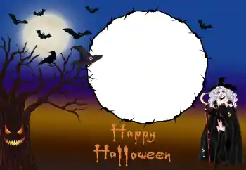 تأثير صور من فئة عطلات متنوعة № 191755. التسمية التوضيحية على الإطار: Happy Halloween